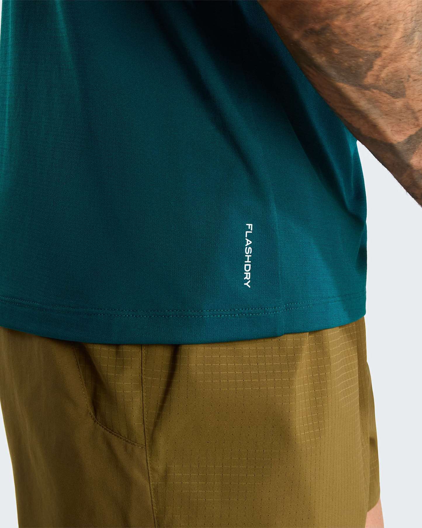 24/7 T-Shirt für Herren – Pacific Teal