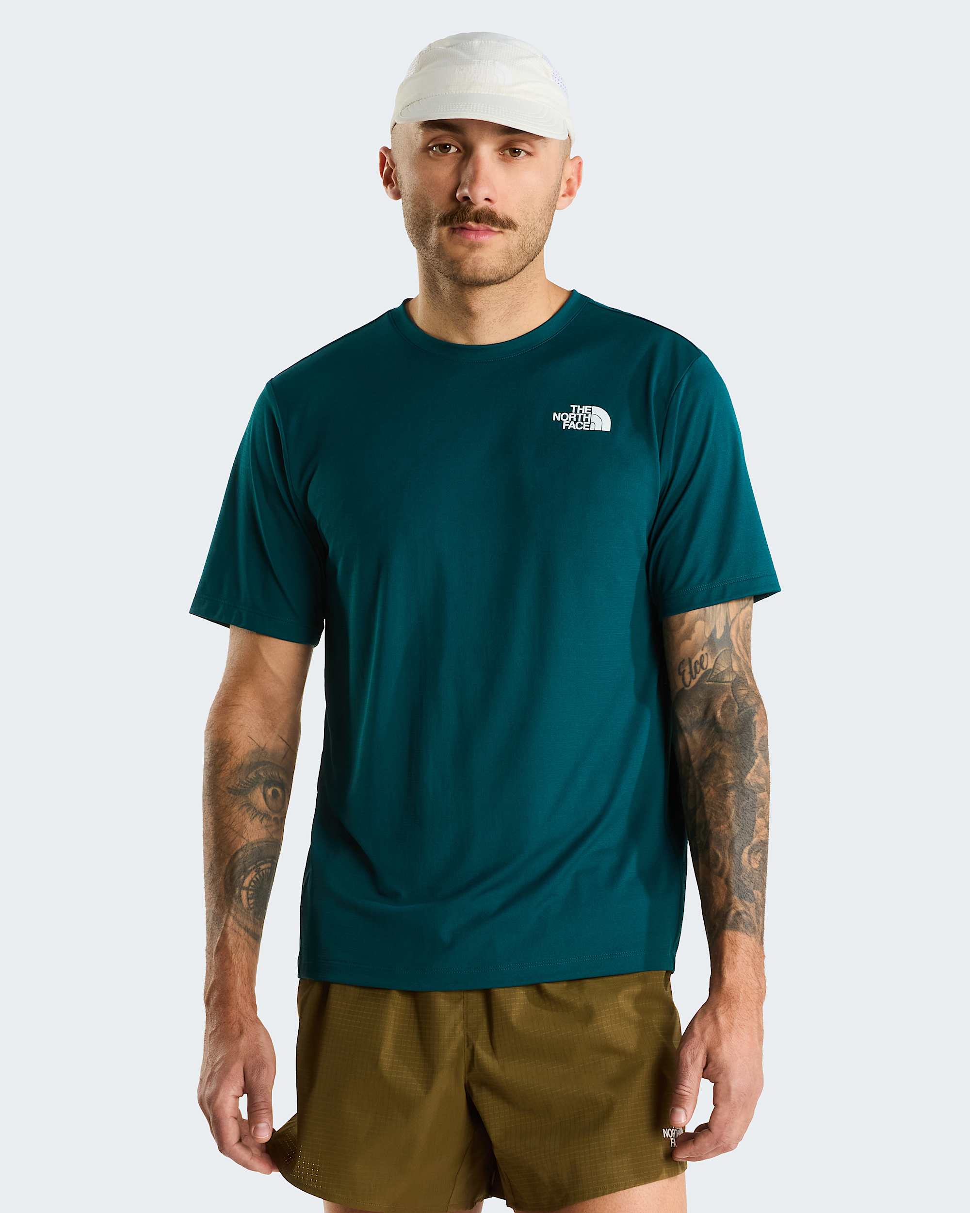 24/7 T-Shirt für Herren – Pacific Teal