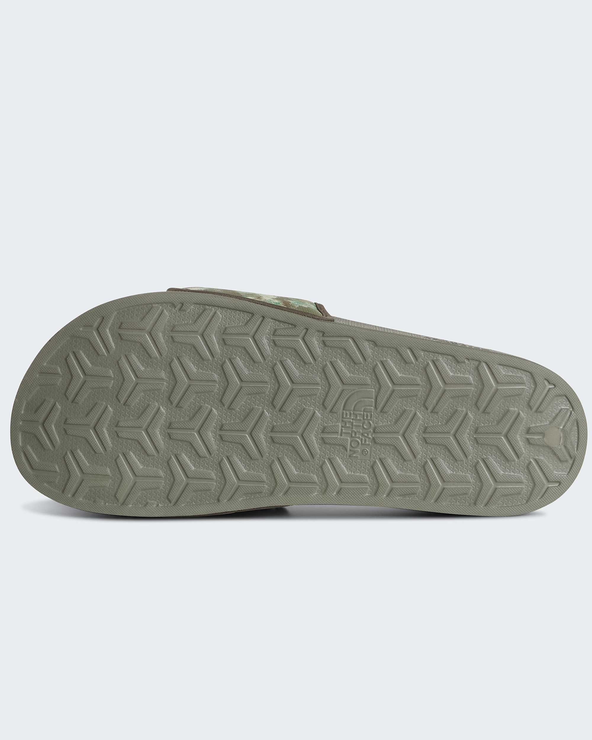 Base Camp Slides III Schlappen für Herren – Military Olive Stippled Camo Print-TNF Black