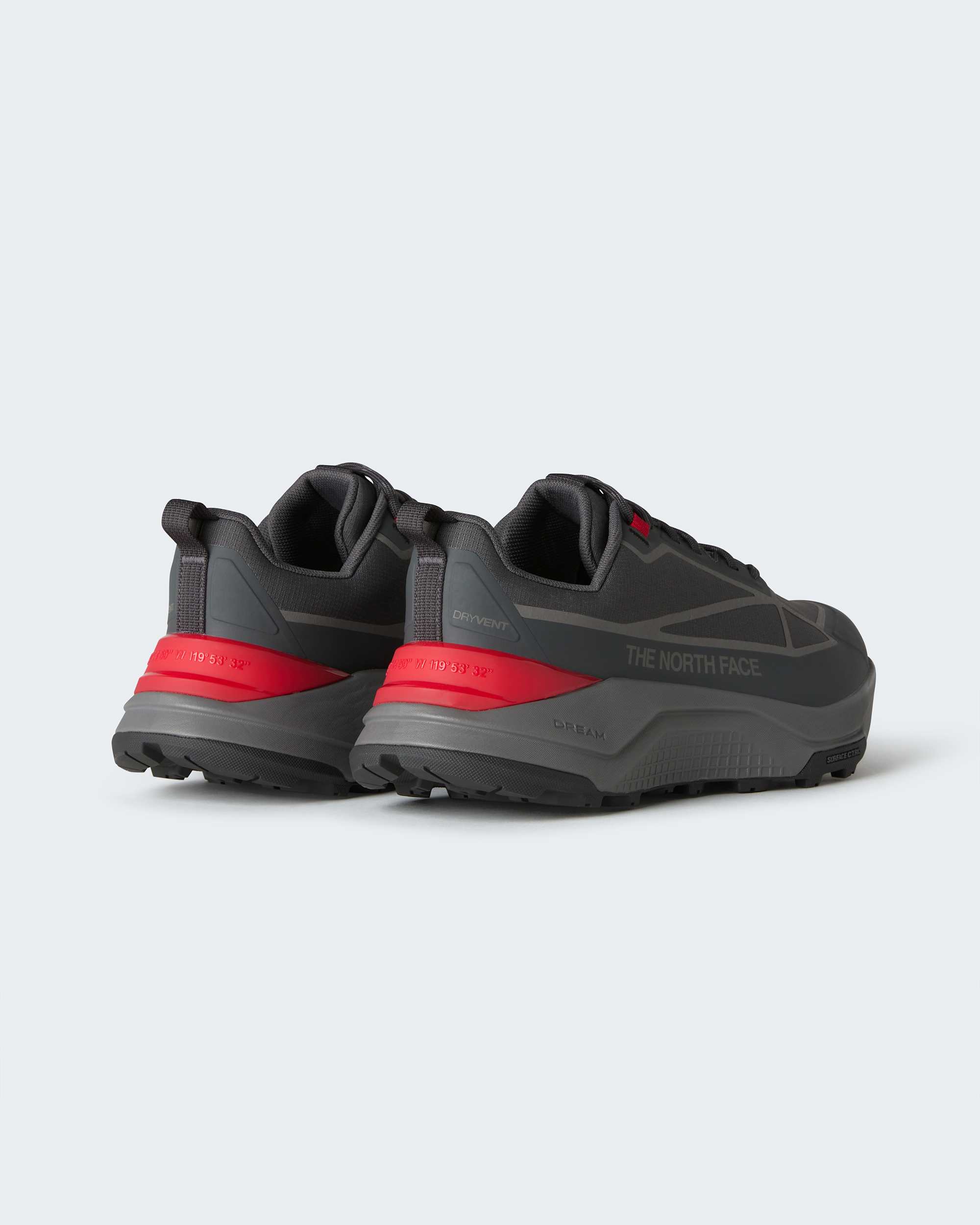 Fastpack wasserdichte Schuhe für Herren – Anthracite Grey-TNF Red
