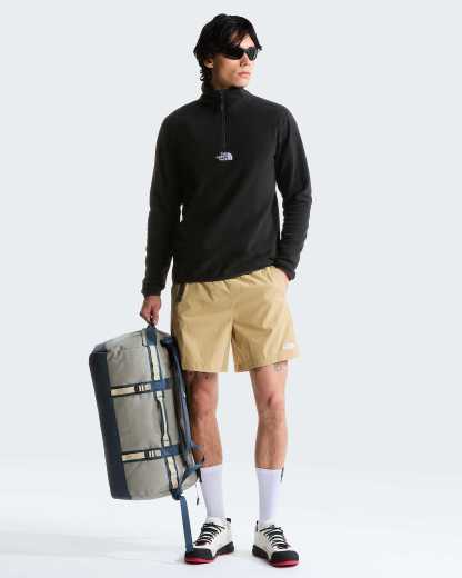 Glacier Fleece mit 1/4-langem RV für Herren – TNF Black