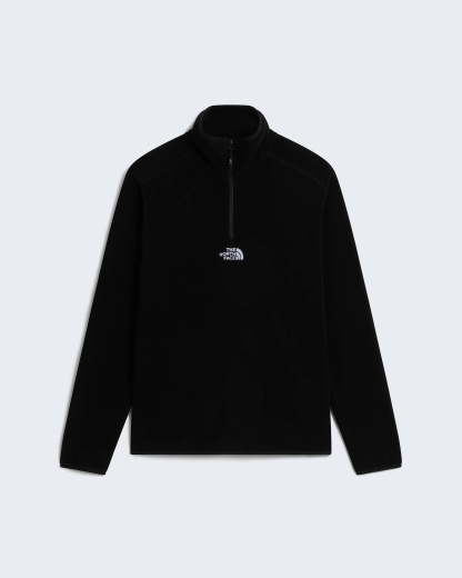 Glacier Fleece mit 1/4-langem RV für Herren – TNF Black