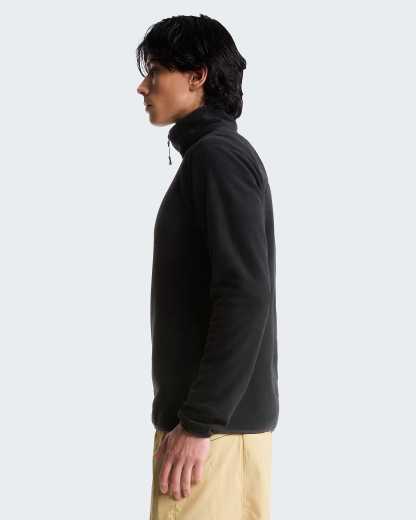 Glacier Fleece mit 1/4-langem RV für Herren – TNF Black