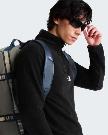 Glacier Fleece mit 1/4-langem RV für Herren – TNF Black