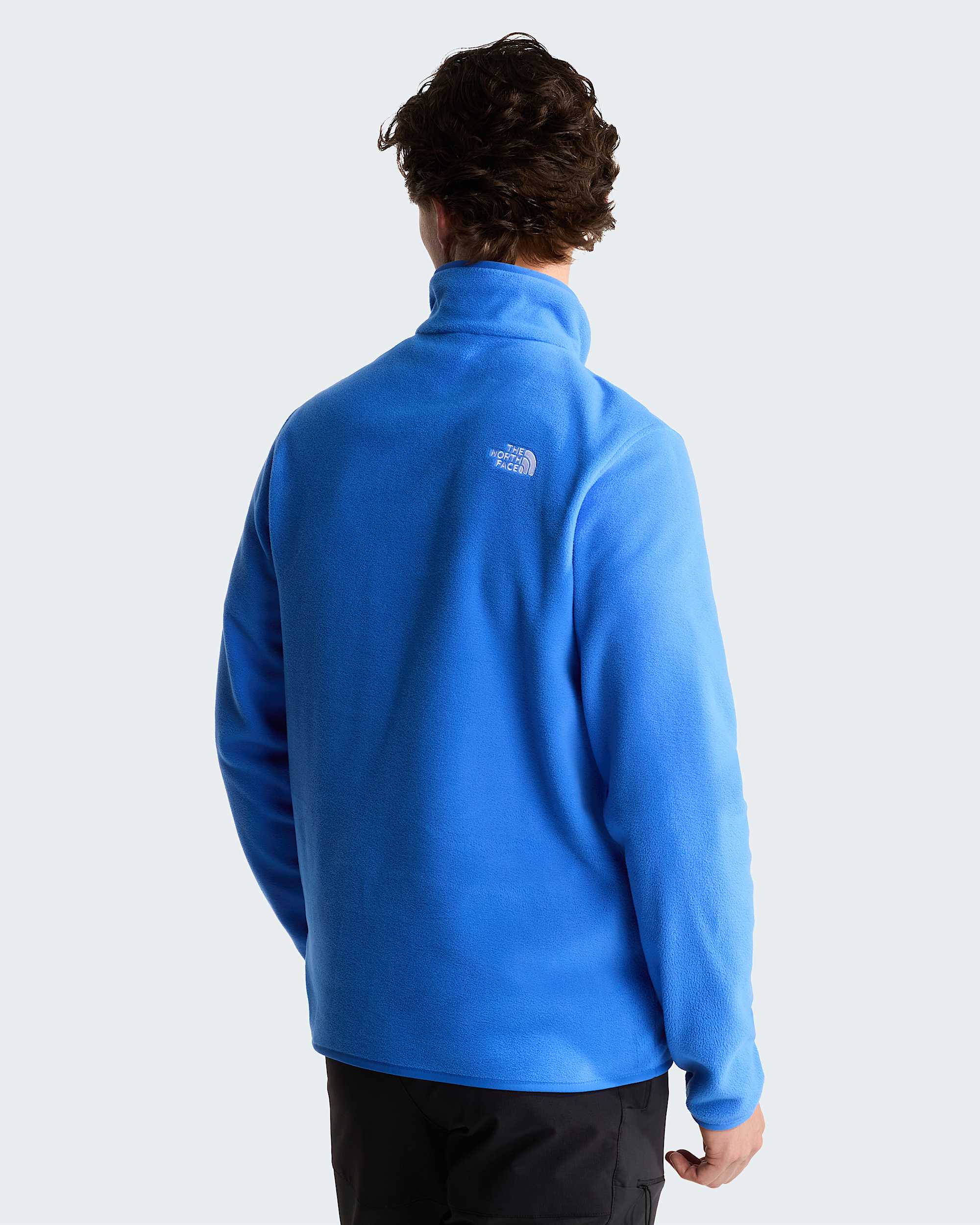 Glacier Fleece mit 1/4-langem RV für Herren – Active Blue