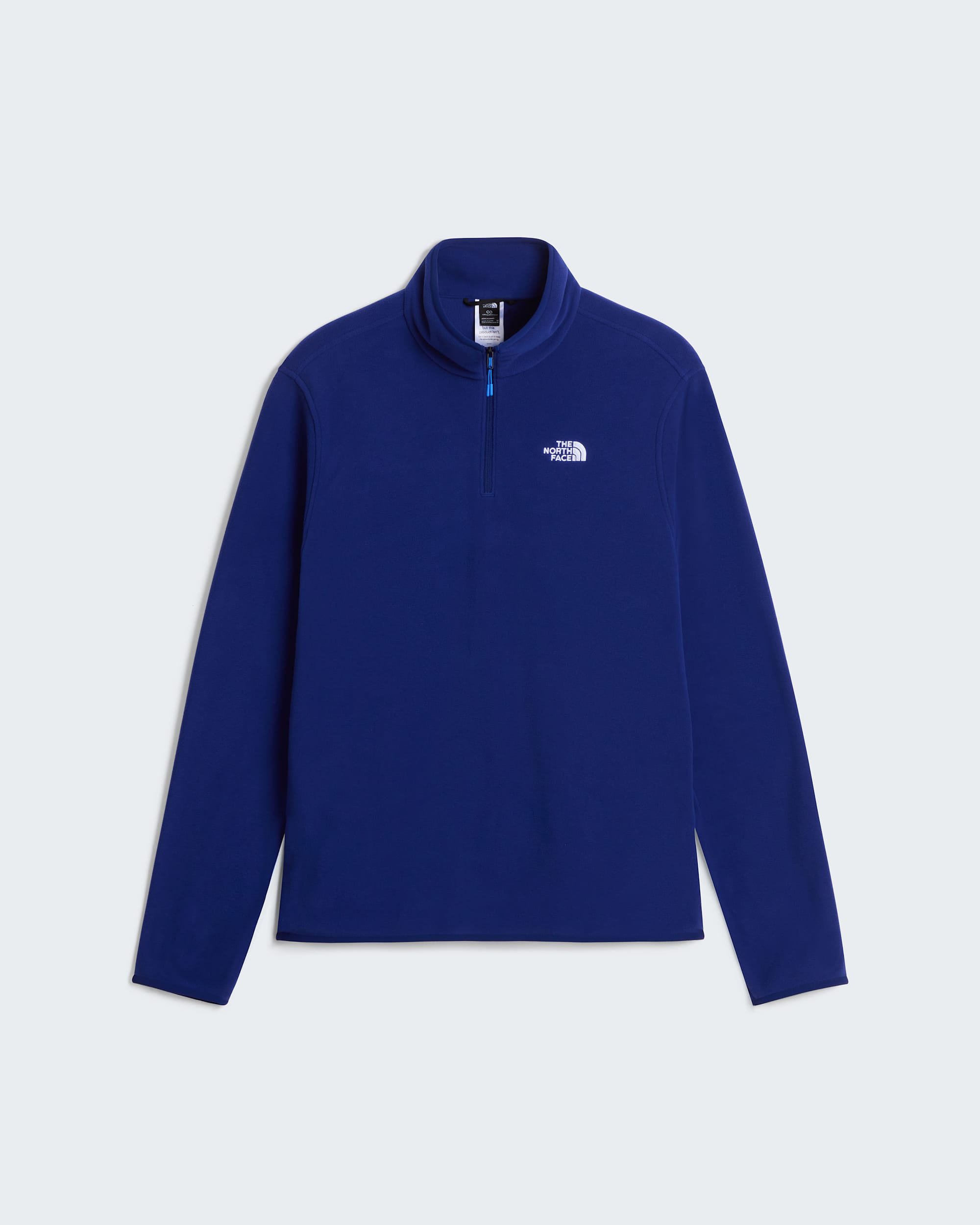 Glacier Fleece mit 1/4-langem RV für Herren – Bold Blue
