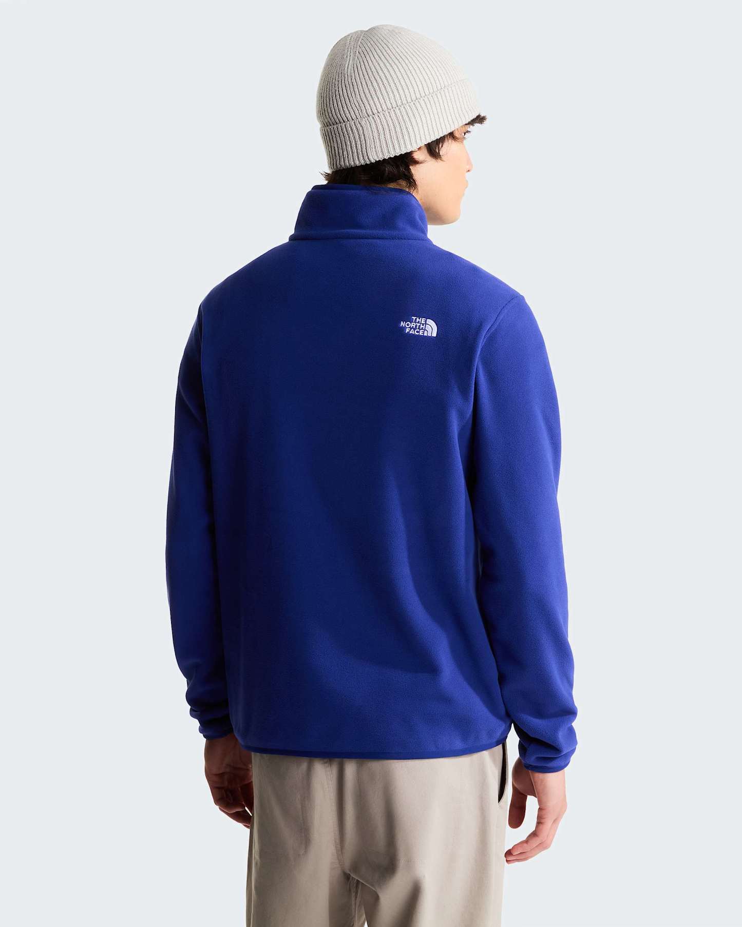 Glacier Fleece mit 1/4-langem RV für Herren – Bold Blue