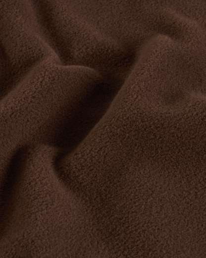 Glacier Fleece mit 1/4-langem RV für Herren – Dark Chestnut