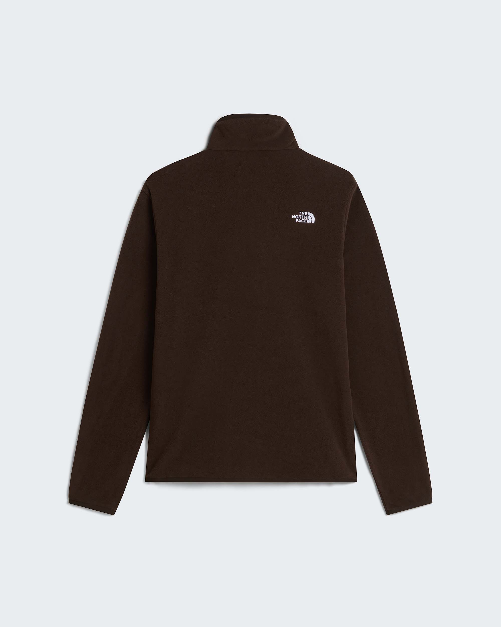 Glacier Fleece mit 1/4-langem RV für Herren – Dark Chestnut