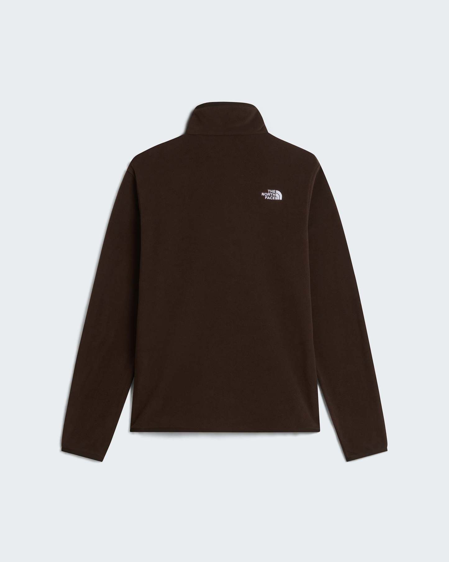Glacier Fleece mit 1/4-langem RV für Herren – Dark Chestnut