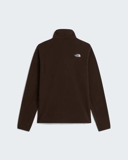 Glacier Fleece mit 1/4-langem RV für Herren – Dark Chestnut