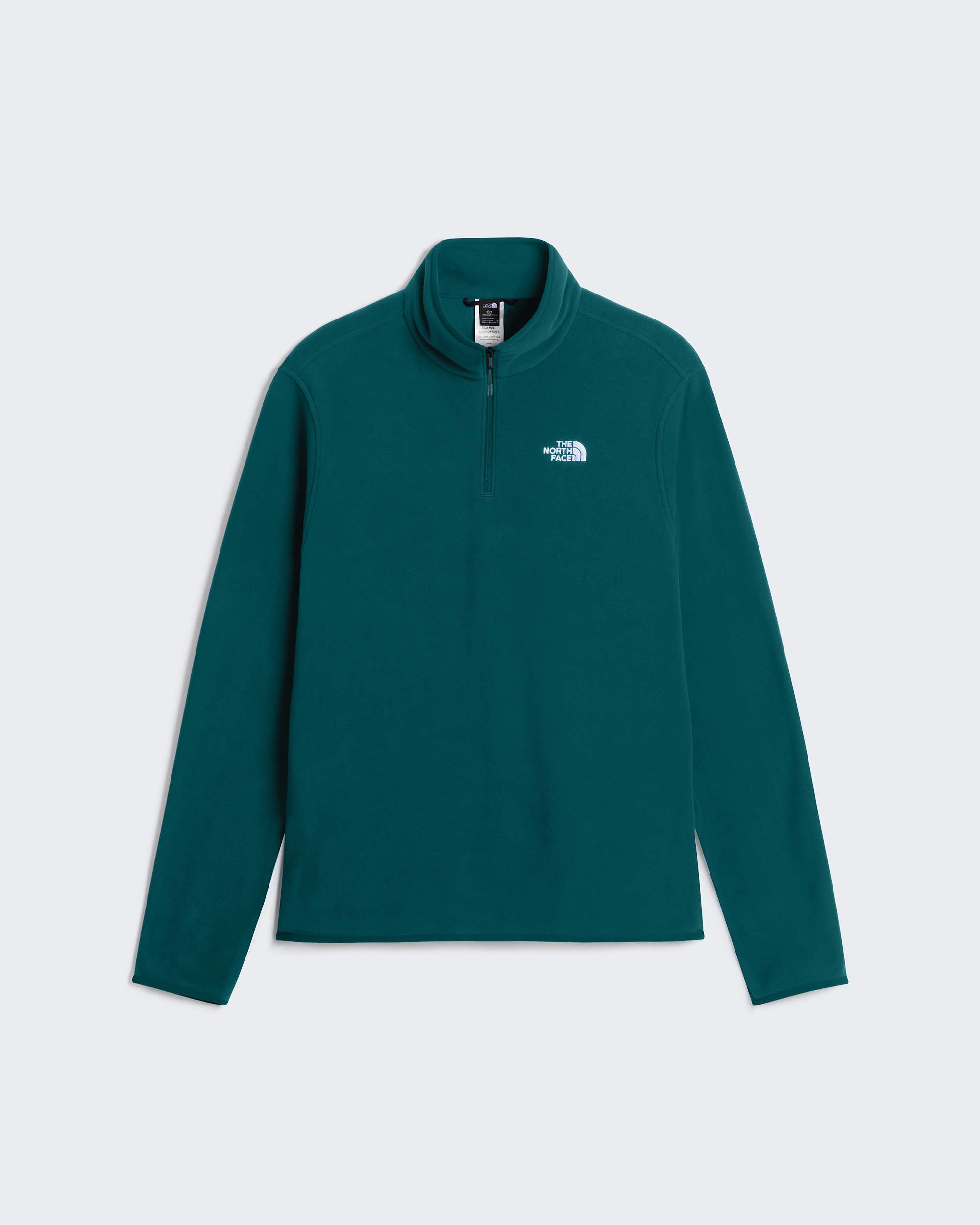 Glacier Fleece mit 1/4-langem RV für Herren – Pacific Teal