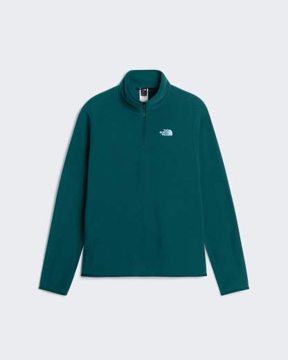 Glacier Fleece mit 1/4-langem RV für Herren – Pacific Teal