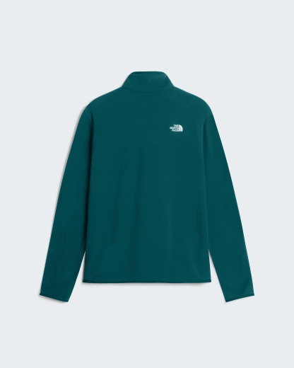 Glacier Fleece mit 1/4-langem RV für Herren – Pacific Teal
