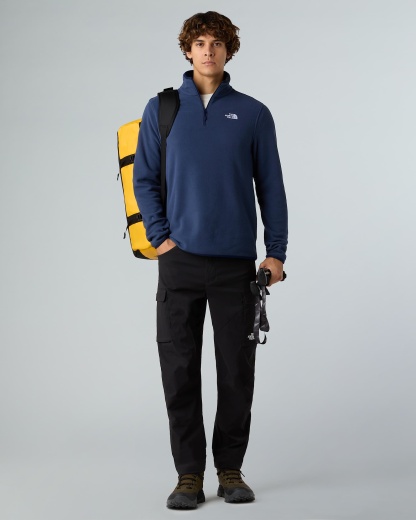 Glacier Fleece mit 1/4-langem RV für Herren – Summit Navy