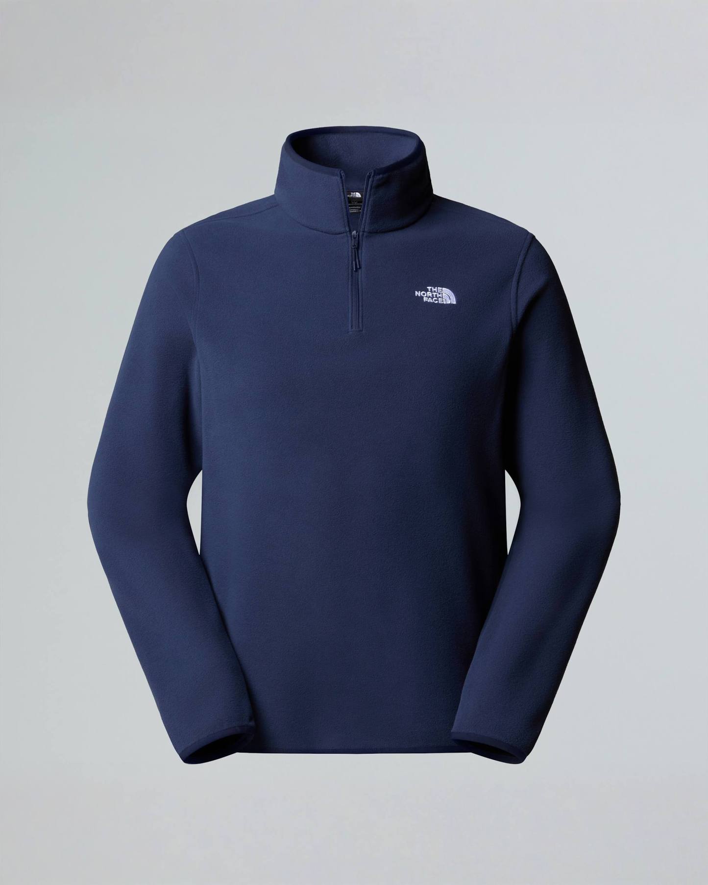 Glacier Fleece mit 1/4-langem RV für Herren – Summit Navy