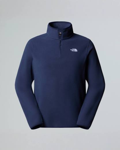 Glacier Fleece mit 1/4-langem RV für Herren – Summit Navy