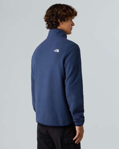 Glacier Fleece mit 1/4-langem RV für Herren – Summit Navy