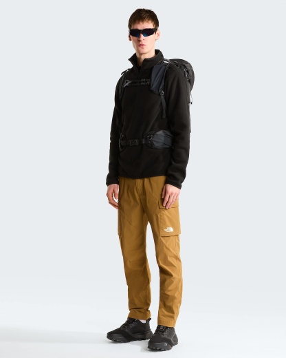 Glacier Fleece mit 1/4-langem RV für Herren – TNF Black