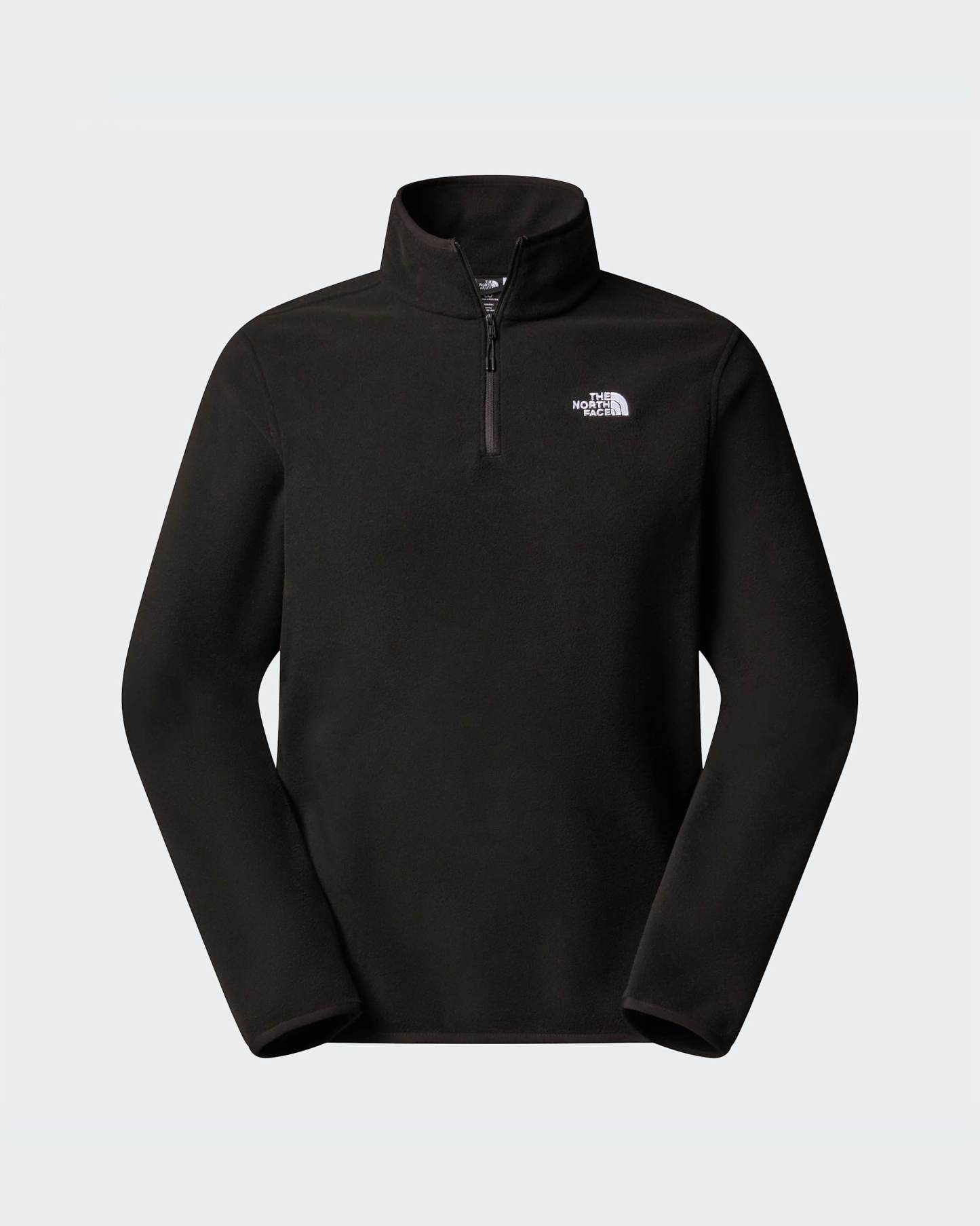 Glacier Fleece mit 1/4-langem RV für Herren – TNF Black