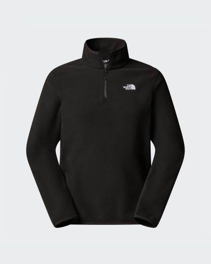 Glacier Fleece mit 1/4-langem RV für Herren – TNF Black