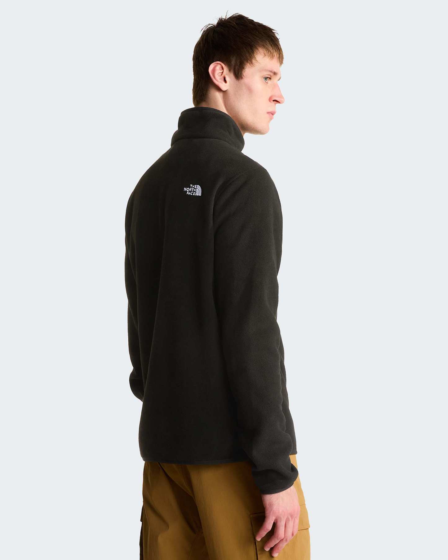 Glacier Fleece mit 1/4-langem RV für Herren – TNF Black