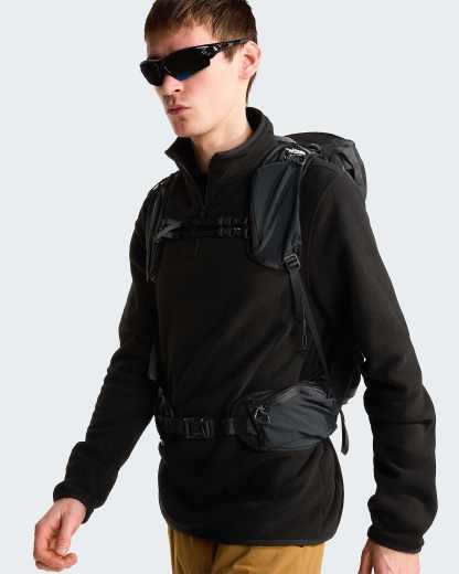 Glacier Fleece mit 1/4-langem RV für Herren – TNF Black