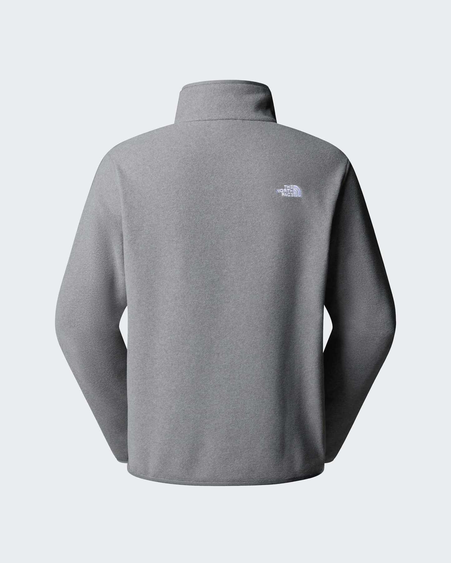 Glacier Fleece mit 1/4-langem RV für Herren – TNF Mid Grey Heather