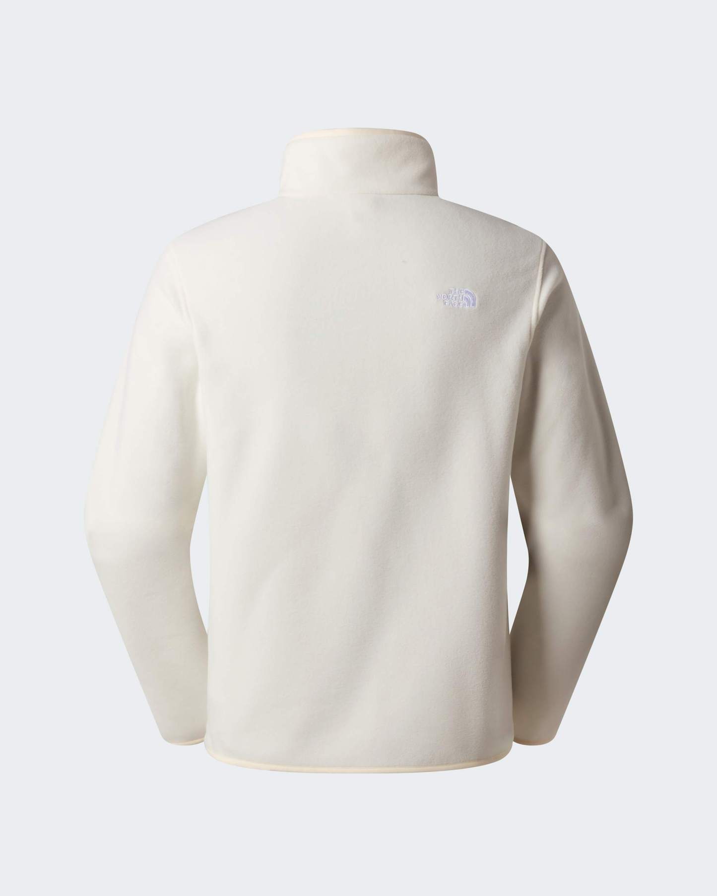 Glacier Fleece mit 1/4-langem RV für Herren – White Dune