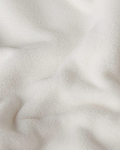 Glacier Fleece mit 1/4-langem RV für Herren – White Dune