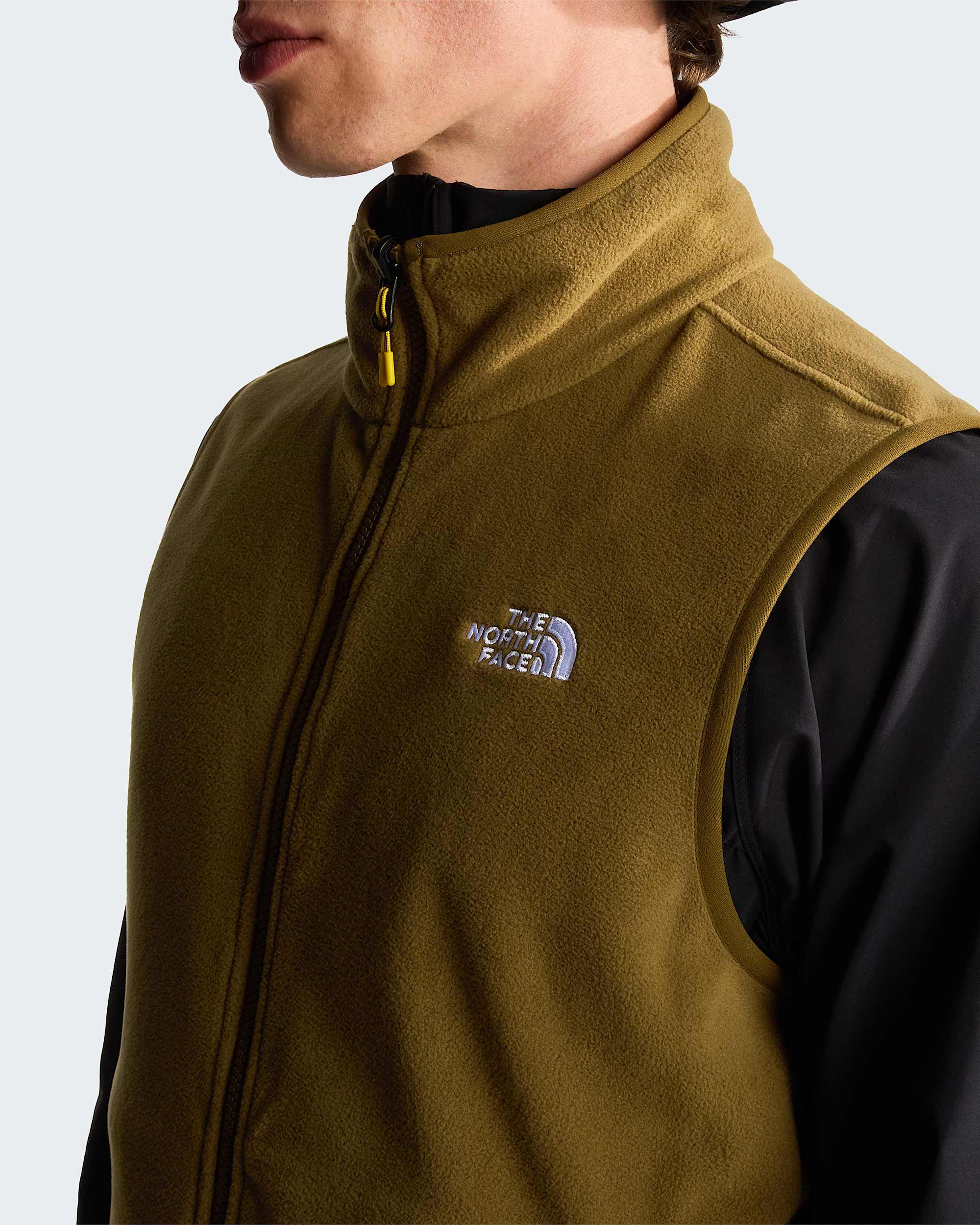 Glacier Fleece Weste Herren – Caraway Seed