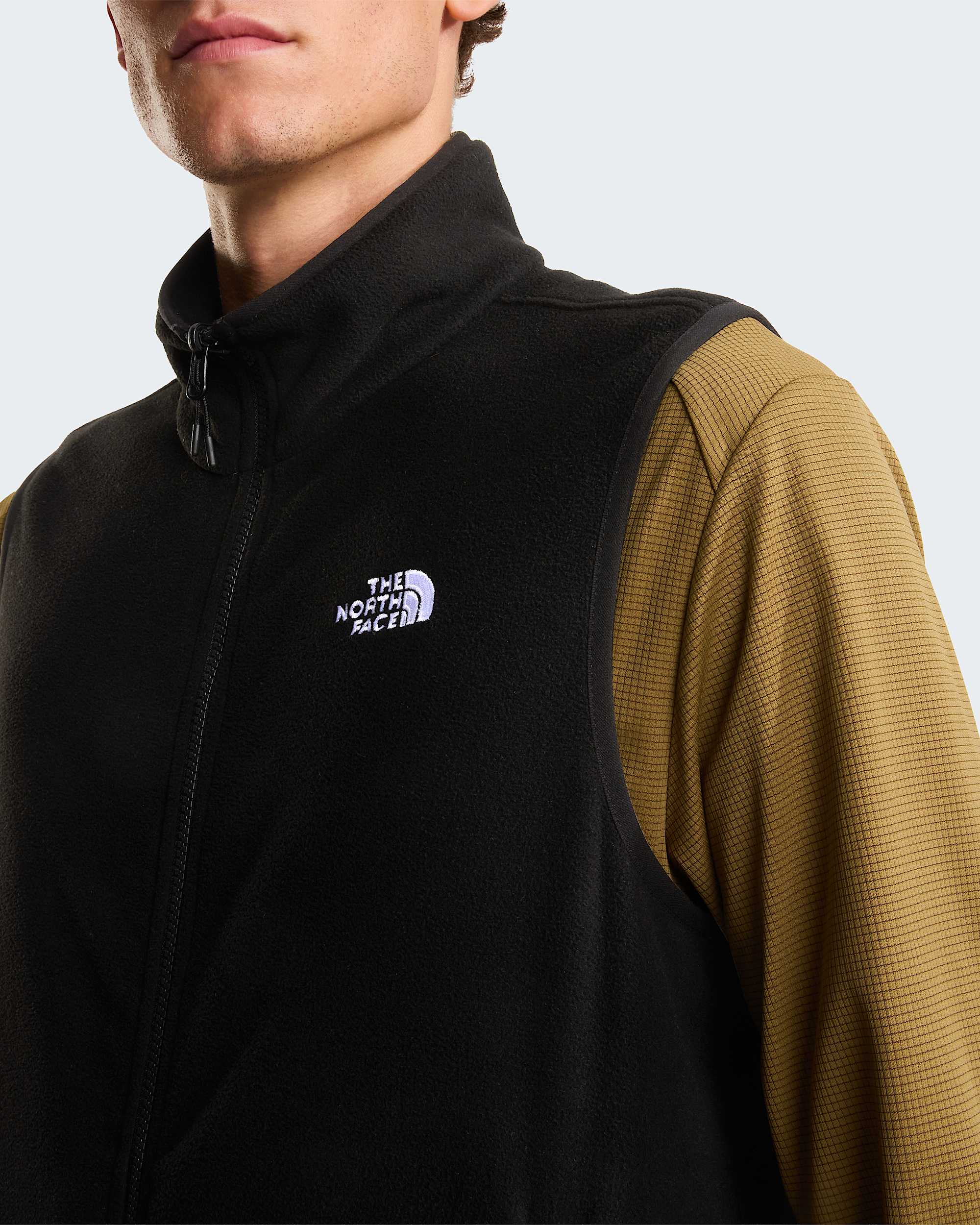 Glacier Fleece Weste Herren – TNF Black