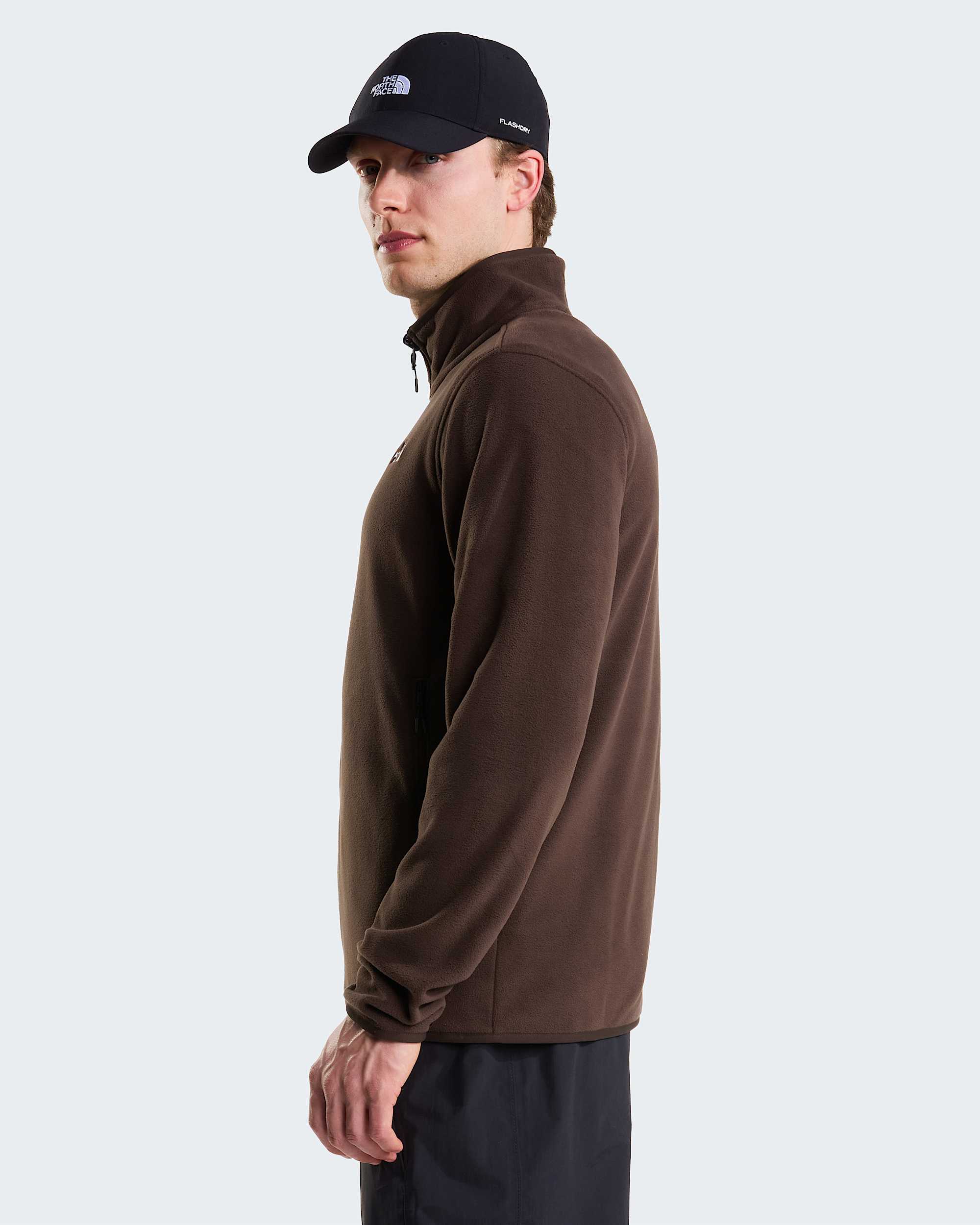 Glacier Fleece für Herren – Dark Chestnut