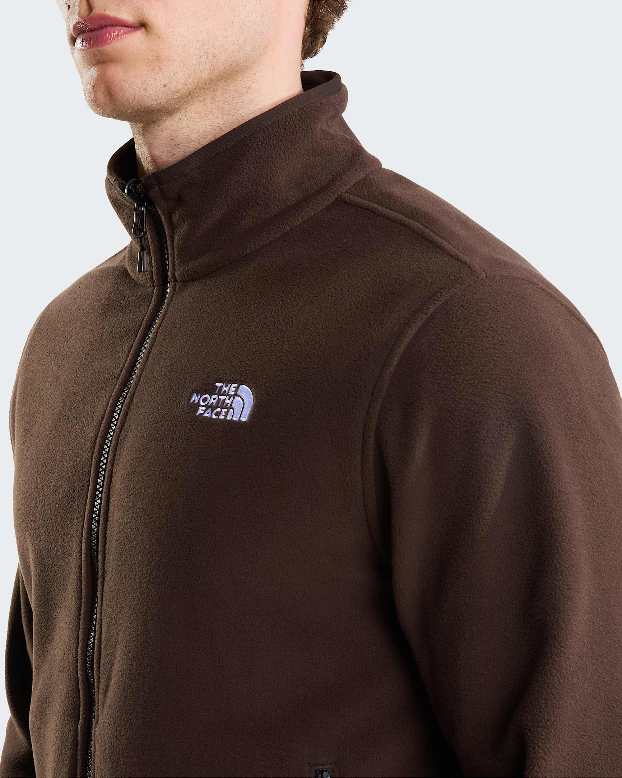 Glacier Fleece für Herren – Dark Chestnut