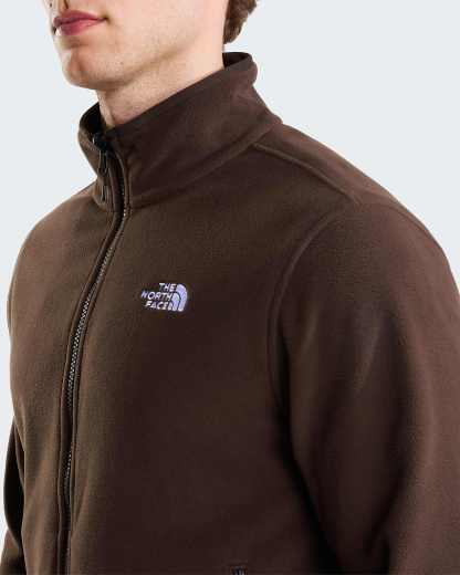 Glacier Fleece für Herren – Dark Chestnut