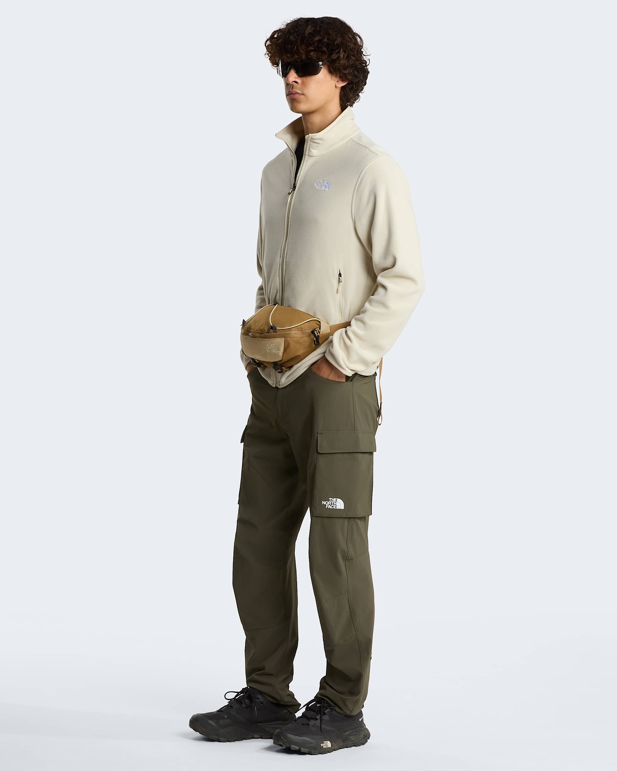 Glacier Fleece für Herren – Desert Stone