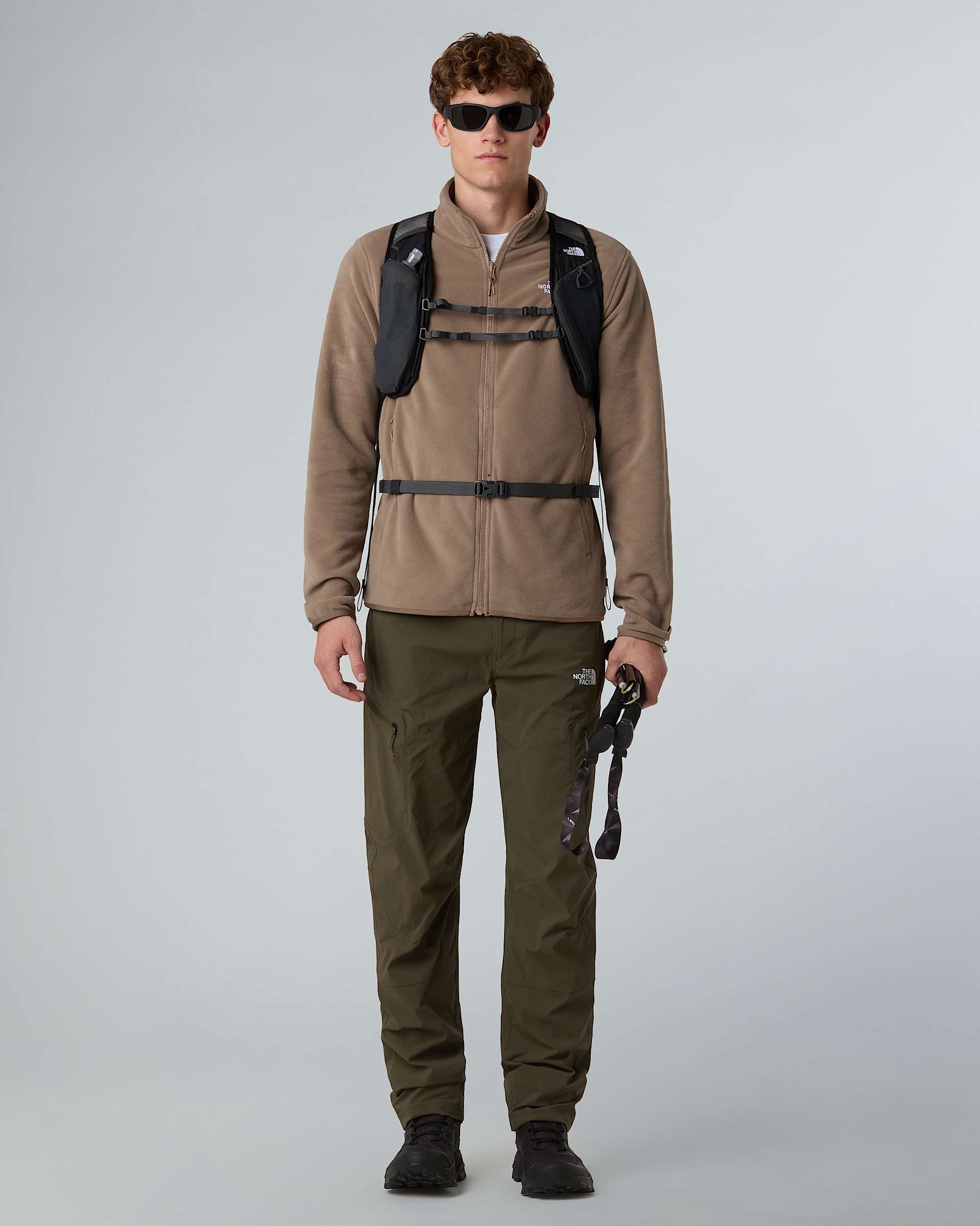 Glacier Fleece für Herren – Mocha Brown