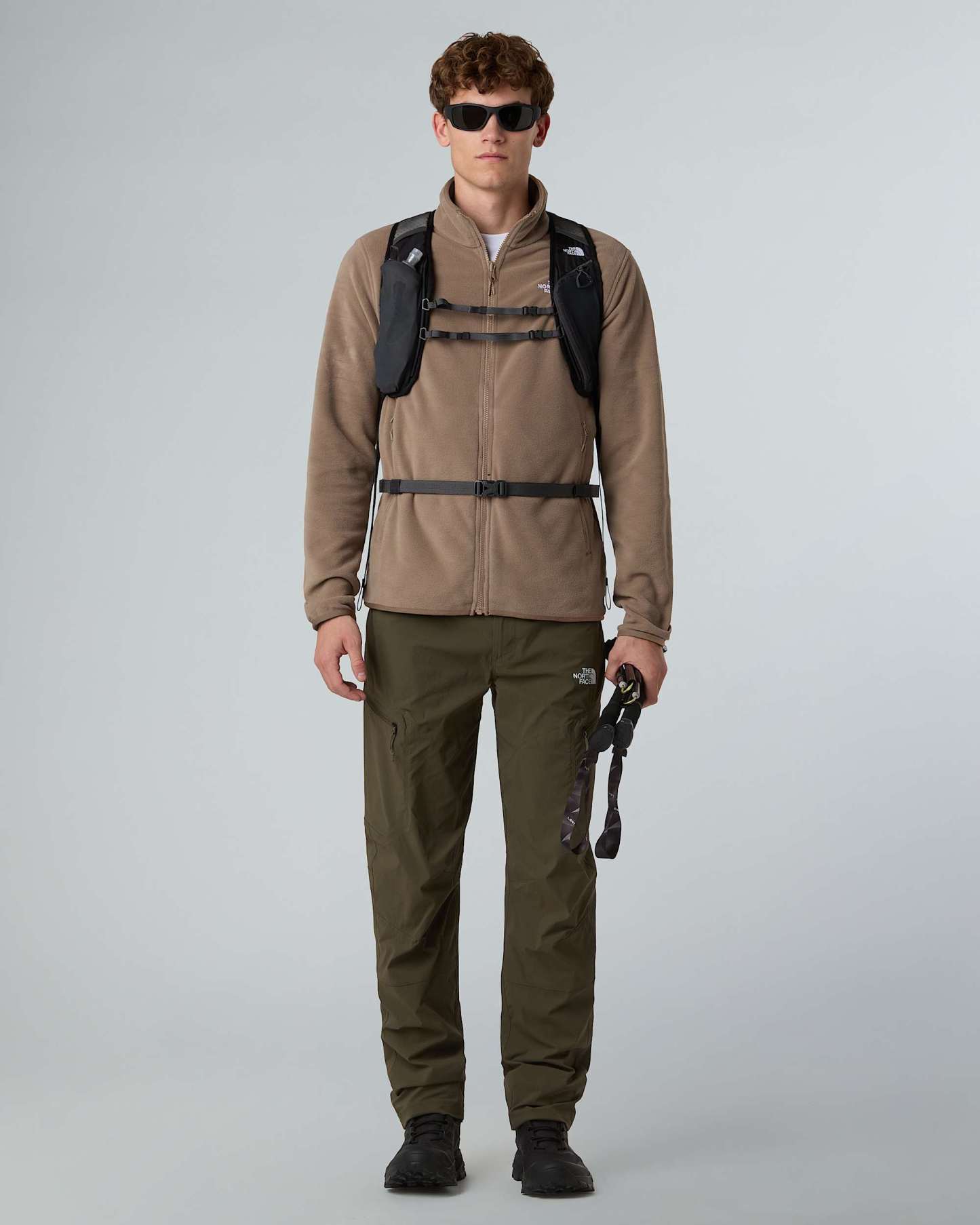 Glacier Fleece für Herren – Mocha Brown