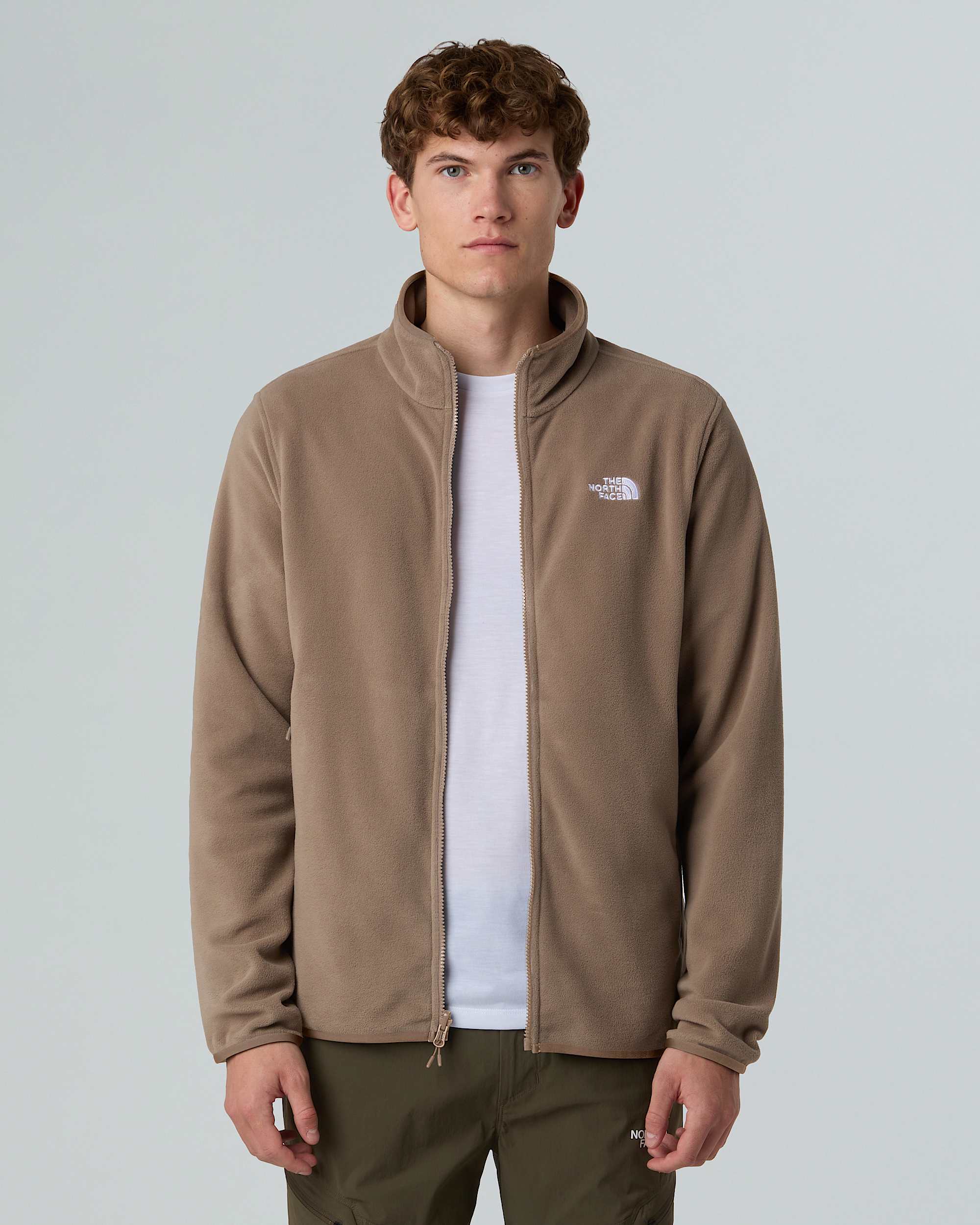 Glacier Fleece für Herren – Mocha Brown