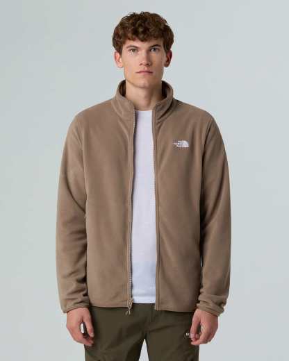 Glacier Fleece für Herren – Mocha Brown