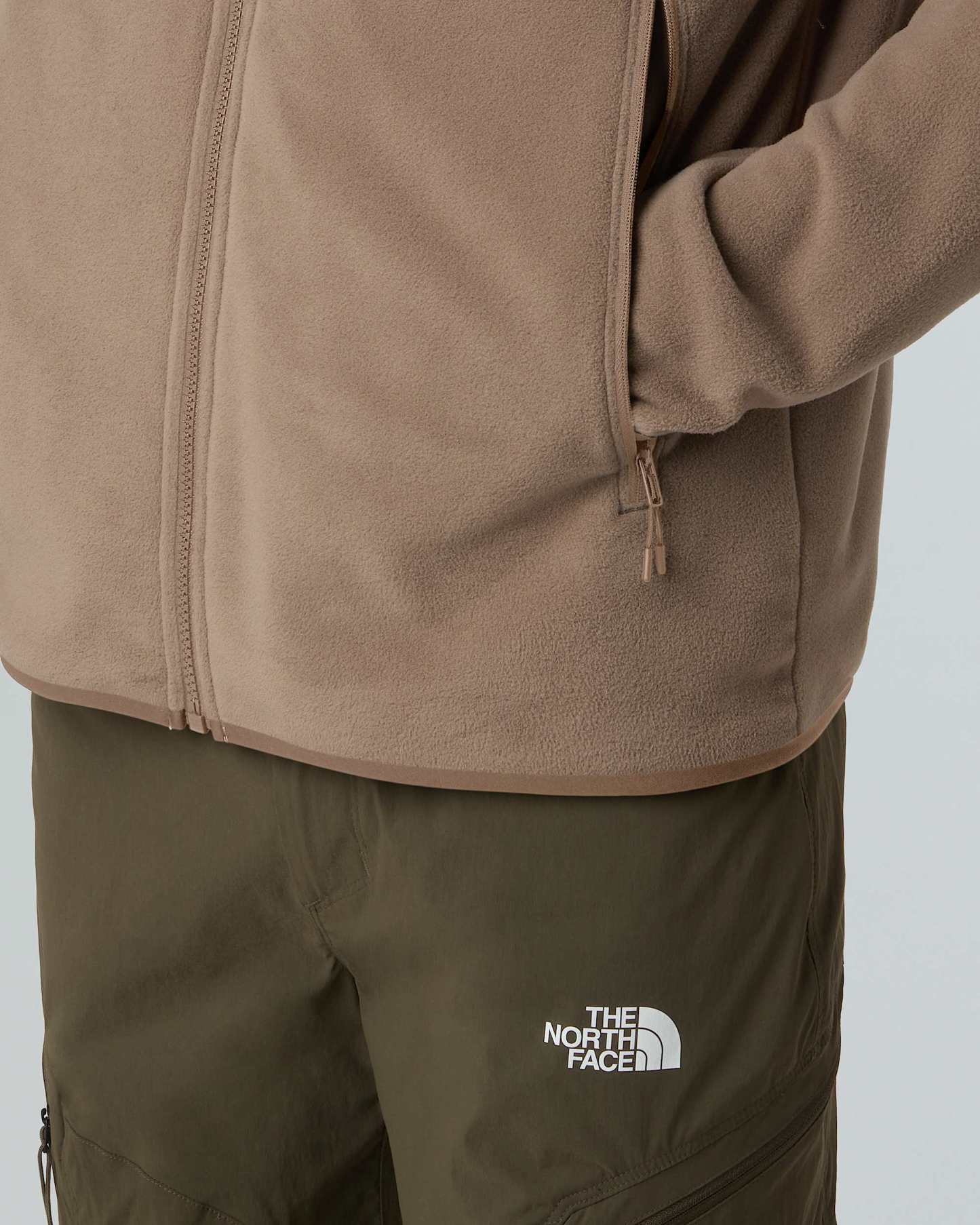 Glacier Fleece für Herren – Mocha Brown