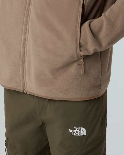 Glacier Fleece für Herren – Mocha Brown
