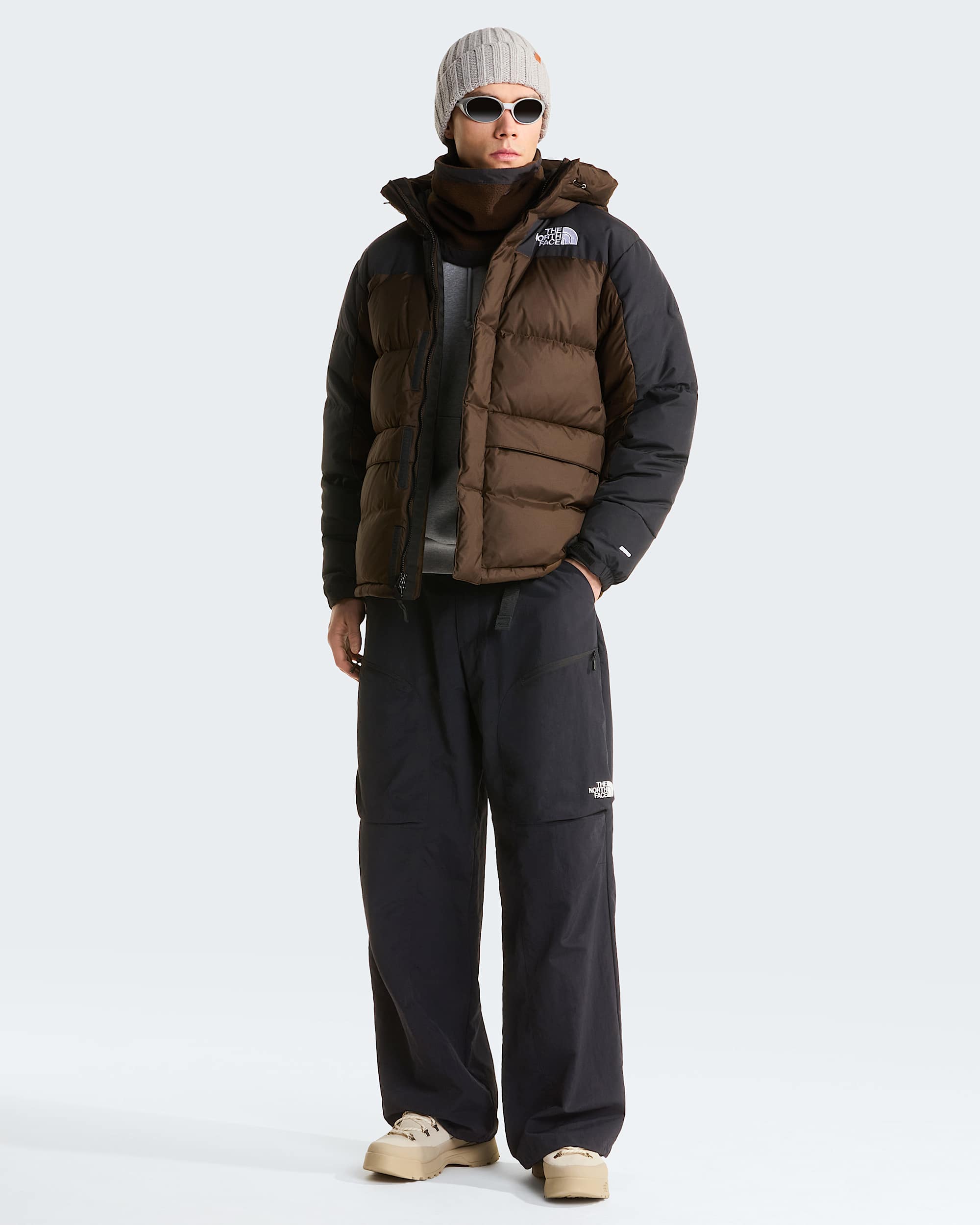 Himalayan Daunenparka für Herren – Dark Chestnut-TNF Black