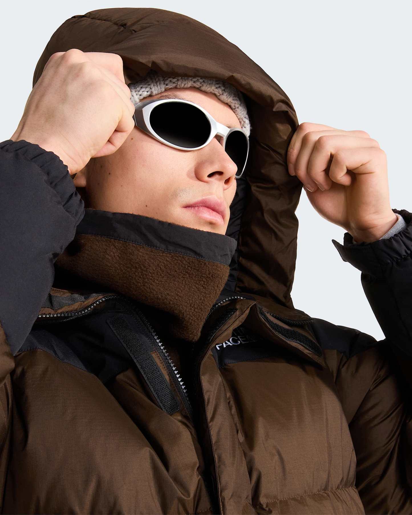 Himalayan Daunenparka für Herren – Dark Chestnut-TNF Black