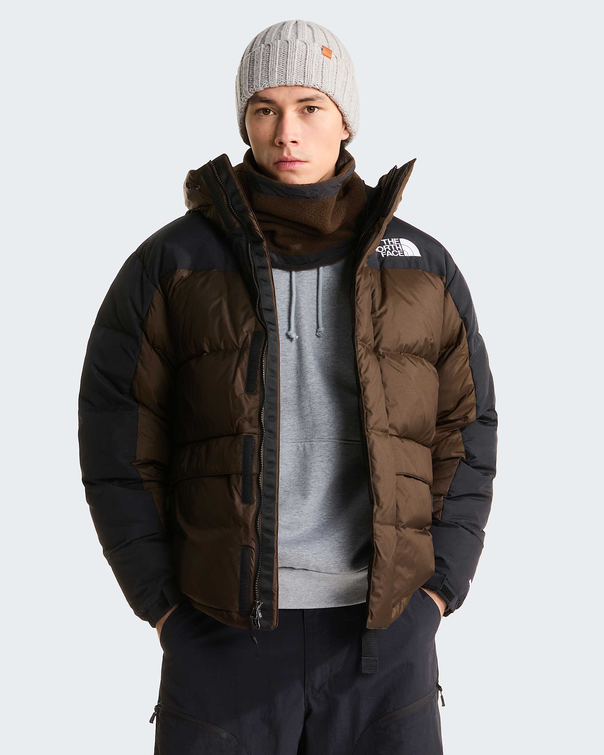 Himalayan Daunenparka für Herren – Dark Chestnut-TNF Black