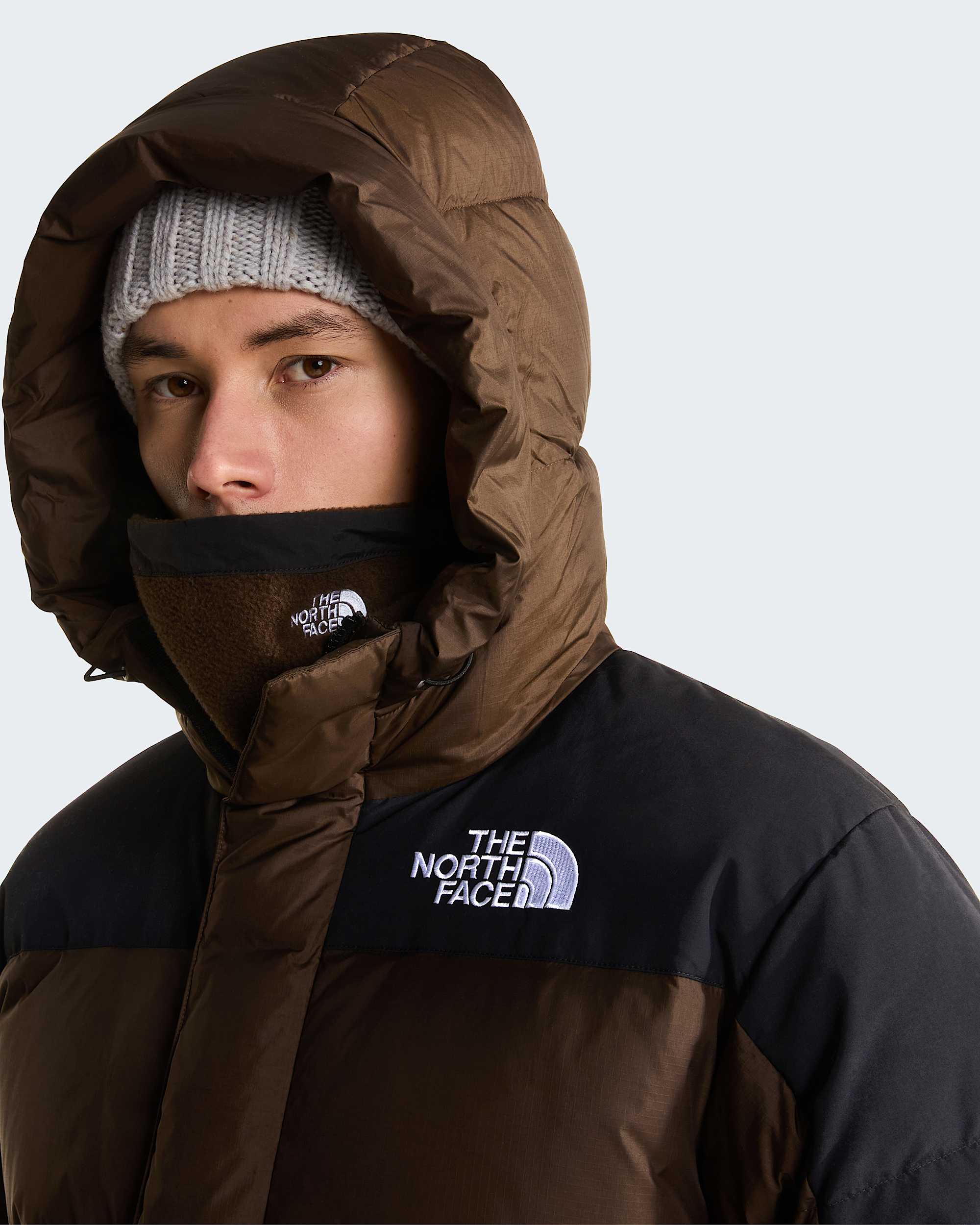 Himalayan Daunenparka für Herren – Dark Chestnut-TNF Black