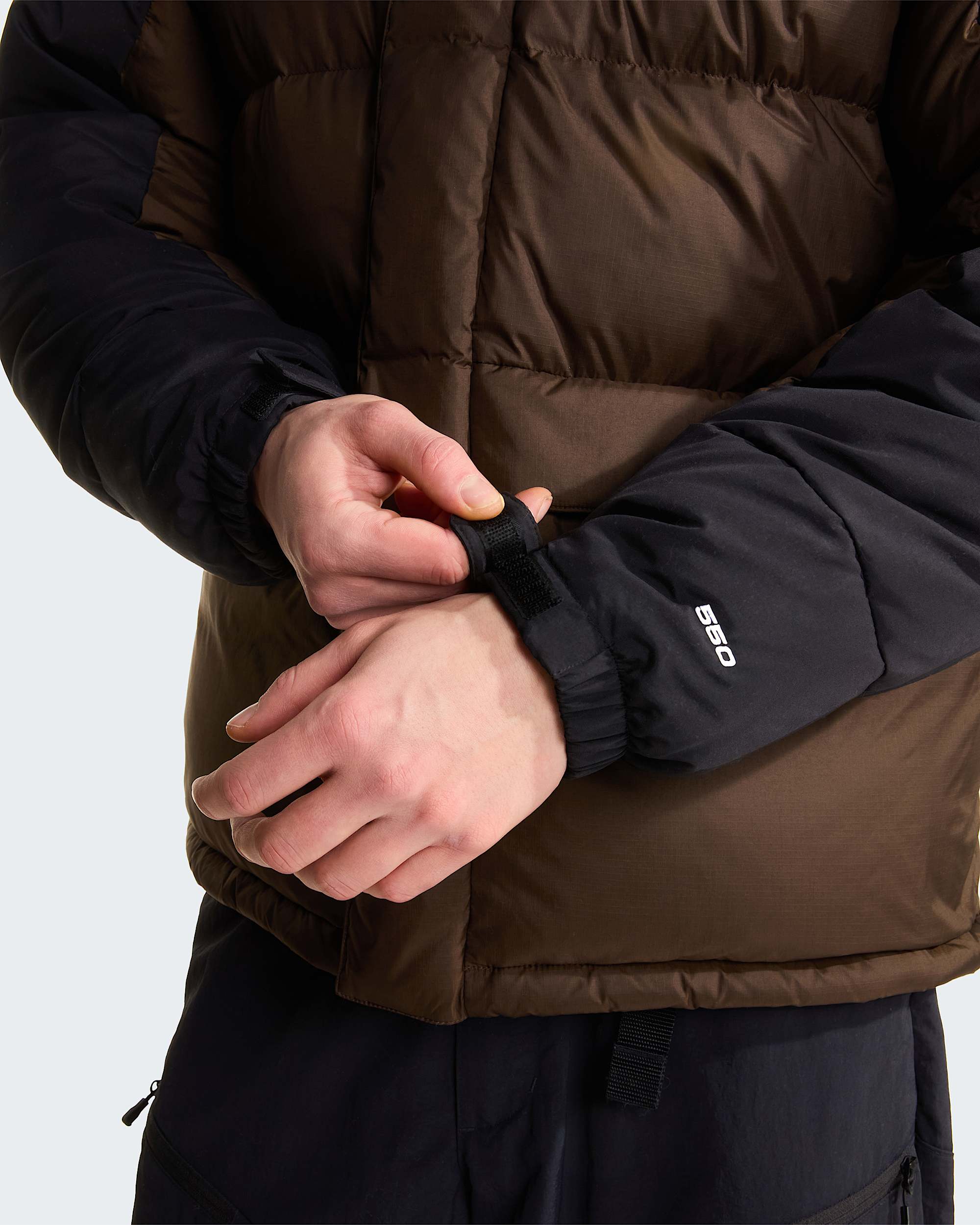 Himalayan Daunenparka für Herren – Dark Chestnut-TNF Black