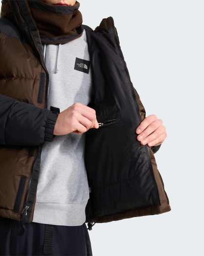 Himalayan Daunenparka für Herren – Dark Chestnut-TNF Black