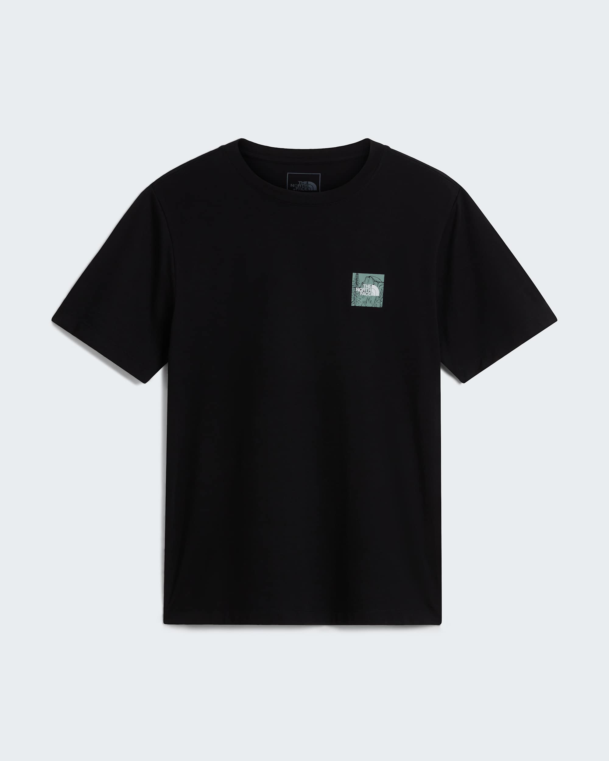 Monte normal geschnittenes T-Shirt mit Grafik für Herren – TNF Black