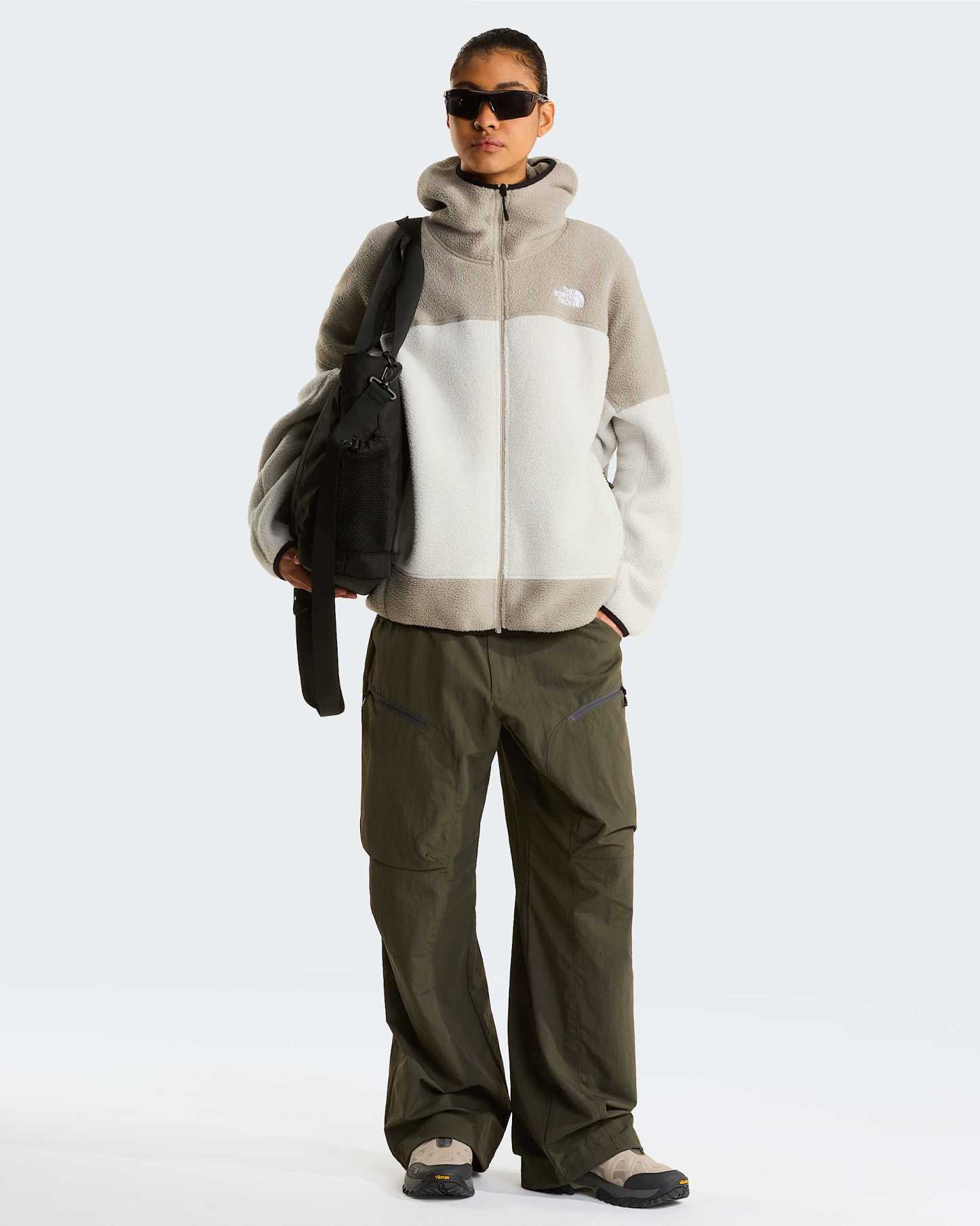 NSE Mask Fleecejacke für Herren – Cumulus Cloud-Stone Slab